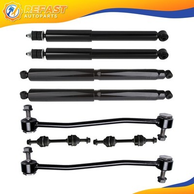 Front Rear Shock Absorbers 4WD For Ford F-250 F-350 Super Duty w/Sway Bars 8pc