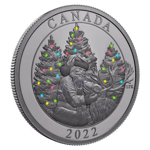 2022 Canada 3 oz Silver Magic of the Season NGC PF 70 UCAM Blacklight