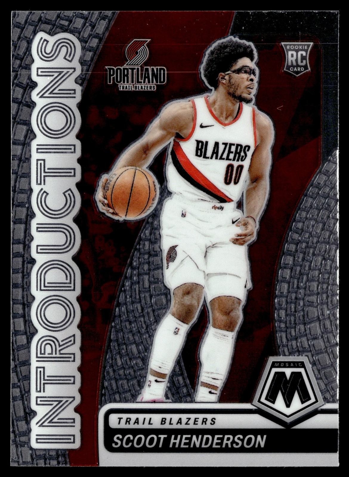 2023-24 Panini Mosaic #18 Scoot Henderson Introductions
