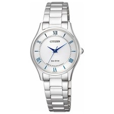 Reloj CITIZEN EM0400-51B Colección Eco Drive Par Modelo Mujer Plateado
