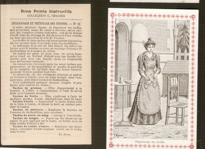 Good Instruction Points Card Illustrator HOUSEWIVES Hard Work