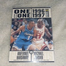 1996 Upper Deck Collector's Choice Anfernee Hardaway/Michael Jordan 1 On 1