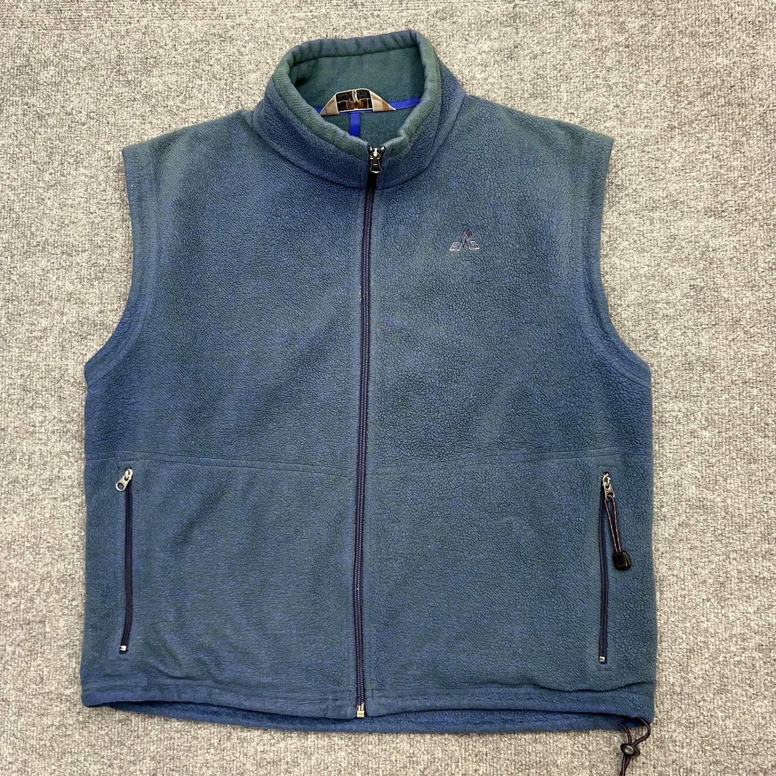 EMS Fleece Vest Mens Large Blue Polar Fleece Full Zip Outdoor Hiking Camping
Opens in a new window o