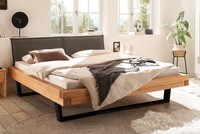 Balkenbett Bett 180X200Cm Kiefer Massiv Eichefarbig Honig Gebeizt Neu Ovp!!