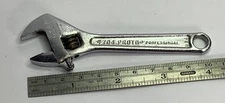 Tiny Vintage Proto Professional 4” Adjustable Wrench No.704