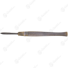Klenk Cottle Knife Double Edged, Straight, Sharp, 6mm x 28mm, 5-1/2in X:RH910