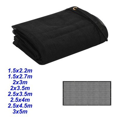 Anhängernetz HDPE Schwarz Netz Transportnetz Ladungssicherungsnetz Containernetz