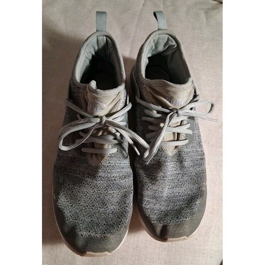 PUMA Men's Pacer Next Cage Knit Gray Shoes Sneakers Size 12 View 2
