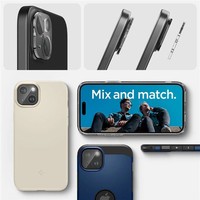 Spigen Optik.Tr Kameraschutz FüR Iphone 15/15 Plus, Transparent, 2Er