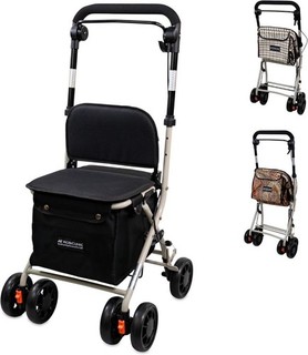 Shopping Trolley with Seat AUCTION 21L Coliseo Walker Mobility Walker