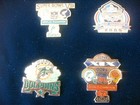 Vintage Miami Dolphins NFL (25) Commemorative Pins Framed Peter David Siskiyou — photo 8