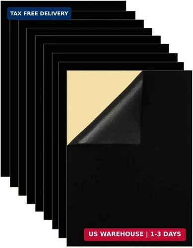 10PCS Self Adhesive Felt, DIY Self Adhesive Fabric for Art & Crafts, Peel and St - product listing photo