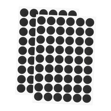 2 Sheets Screw Hole Covers Stickers 54 in 1 Self Adhesive Screw Covers 21mm