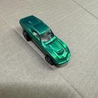 Vintage Hot Wheels Redline 1968 Green Custom Corvette US - White Interior