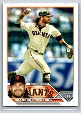 2023 Topps #66 Brandon Crawford - San Francisco Giants