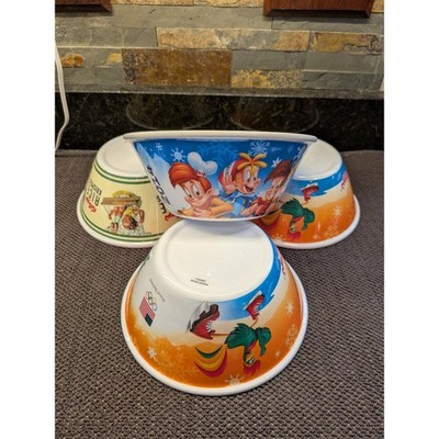 Kellogg's Bowl Set: 3 Olympic (2014) + 1 Vintage-Style Rice Krispies