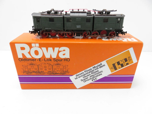 (GF0156) Röwa 1404 H0 AC E-Lok BR E 91 05 der DR, Oldtimer OVP | Condition: Gebraucht