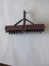 Vintage Hubley Cast Iron Cultivator Farm Toy