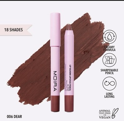 Moira Lip Bloom Lipstick Pencil In Dear BNIB Sealed
