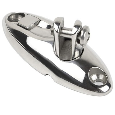 Bimini Top Deck Hinge - Stainless Steel 316 Quick Release Mount, 3.6 Inch, 2 Pack, For Boats & Marine - View #3