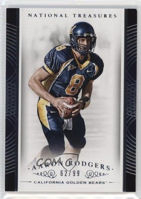 2015 Panini National Treasures College 62/99 Aaron Rodgers #2 o7m