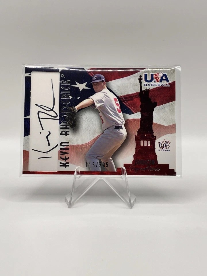 2007年美国棒球国家和青少年队15张卡套装签名/#/补丁 — 第 4/4 张图片