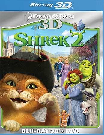 Shrek 2 (Blu-ray/DVD, 2011, 2-Disc Set, 3D) - Picture 1 of 1