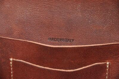 Ralph Lauren RRL Made in Italy Distressed Leather Passport Holder