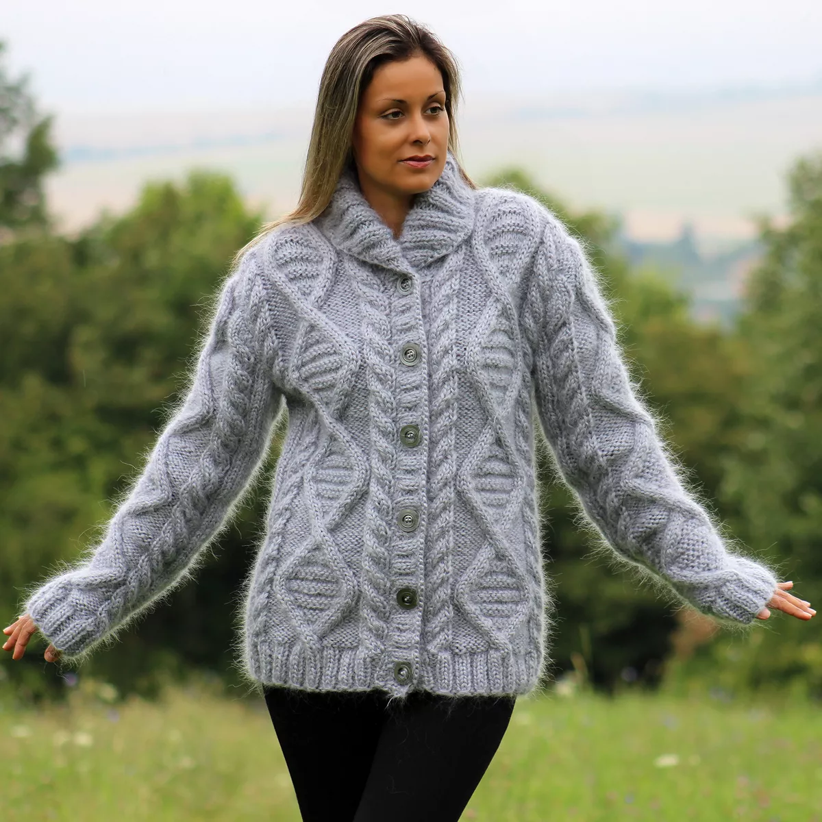 Thick ladies shop cardigans