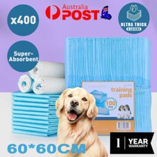 400X 60X60cm Large Puppy Training Pads Toilet Pee Wee Super Absorben Pet Dog Mat