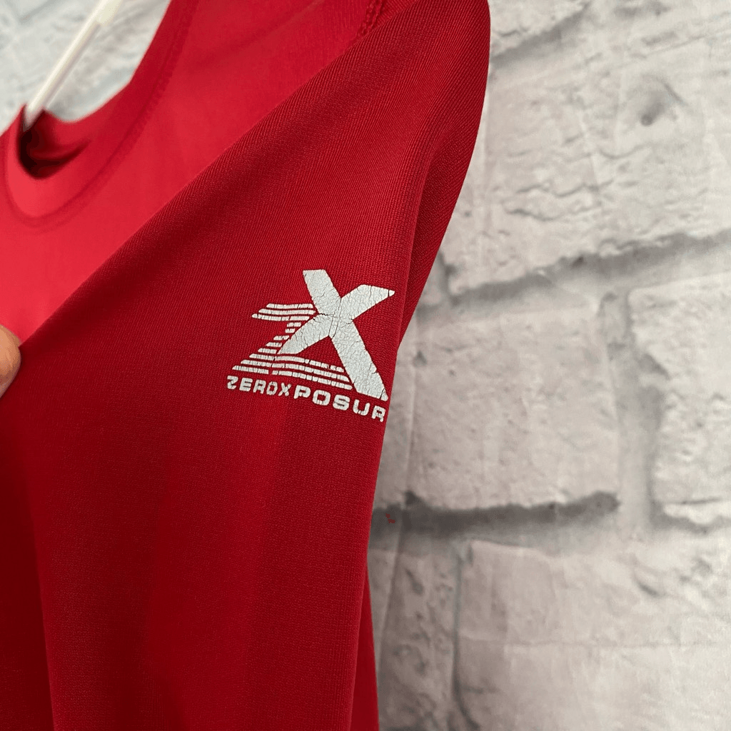 Zeroxposur ZX-Drinfit Longsleeve Crewneck Athletic Shirt Sz