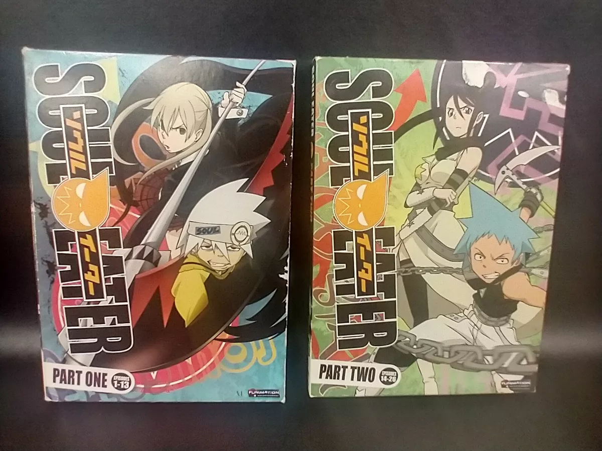 Soul Eater Part One & Two Lot of 2 Anime DVD - Episodes 1 - 26