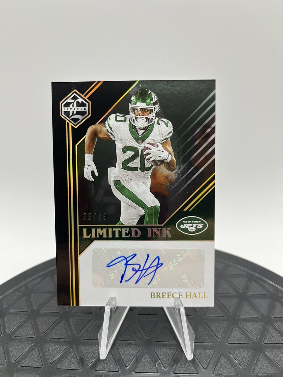 NFL Breece Hall auto 1of1 おまけ付き 2022 Gold Standard Breece Hall Debuts Rookie Auto RC NFL