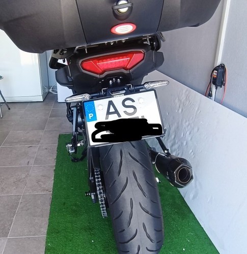 LED Tail Tidy License Number Plate Bracket For Yamaha Tracer 900 9/GT 9 GT+/Plus - Picture 21 of 24