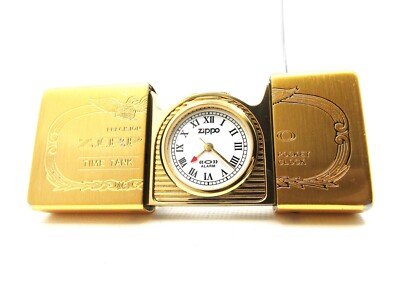 ZIPPO・TIME　TANK・POCKET　CLOCK Zippo Time Tank Pocket Clock (My first one) - YouTube