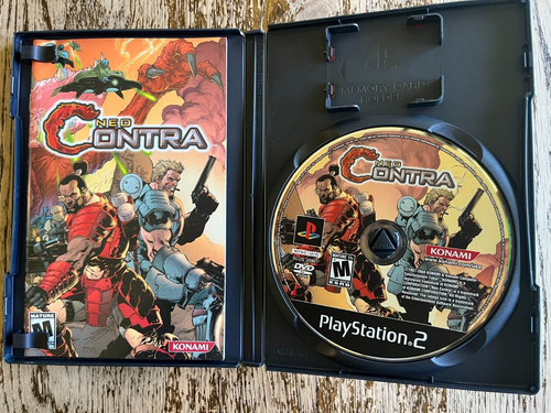 PlayStation 2 Neo Contra CIB TESTED WORKING *NICE COPY* - Picture 2 of 4