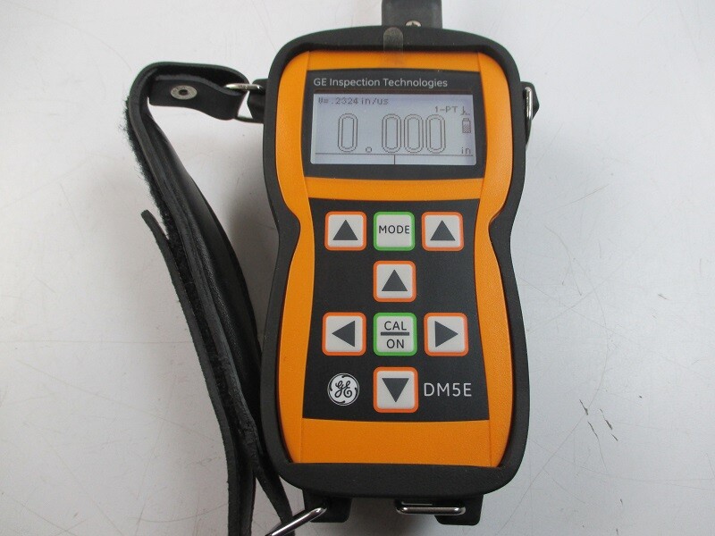 GE Inspection DM5E Dual Multi Option Ultrasonic Thickness Gauge Olympus NDT eBay