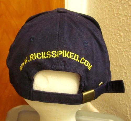 RICK'S SPIKED LEMONADE hard malt baseball hat lemon logo tart alcohol cap - Picture 3 of 3