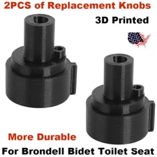 For Brondell Bidet Toilet Seat Non-Electric Bidet Replacment Knob Durable - 2PCS