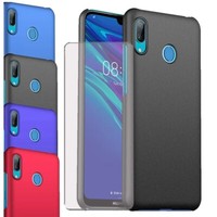 For Huawei Y6 Y6s Pro 2019/ Honor 8A Case - Slim Matte Cover + Screen Protector