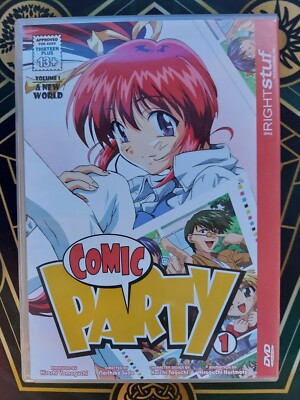 Comic Party - Vol. 1: A New World (DVD, 2004)