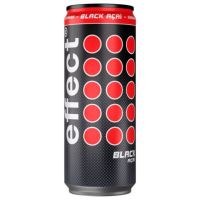 effect Black Acai  ENERGY DRINK 24 X 0,33 L