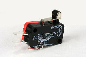 2-pc-TEMCo-Micro-Limit-Switch-Short-Roller-Lever-Arm-SPDT-Snap-Action-home-LOT