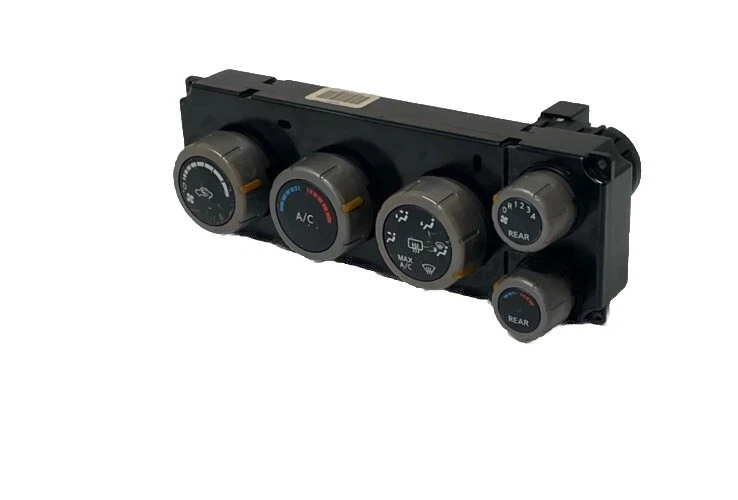 Nissan QUEST ARMADA 2005-2007 panel de control de temperatura de aire acondicionado OEM 3 enchufes Foto 3 de 4