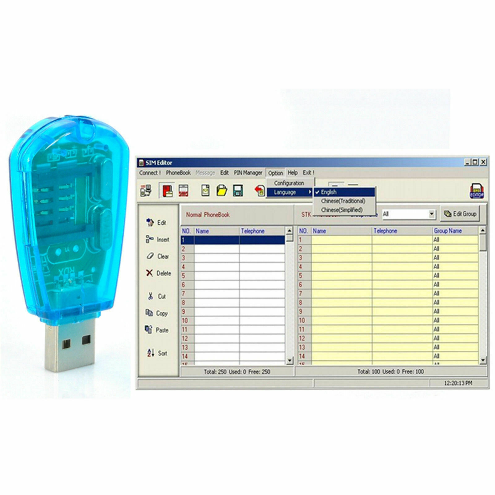 Sim card reader/writer/copy/cloner/backup GSM/CDMA | eBay