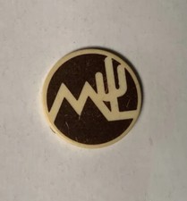 Vintage Southwest Cactus Golf Fairway Ball Marker Arizona New Mexico Golfing Vtg