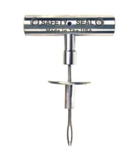 Safety Seal Brand Tire Plug Installation Tool 4 Needle Repair Kit Heavy Duty