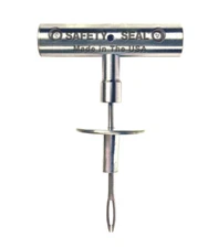 Safety Seal BRAND Tire Plug Installation Tool, 4" needle, repair kit HEAVY DUTY