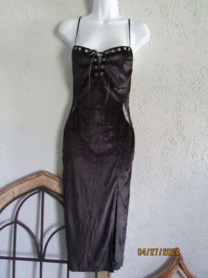 velvet lace up bust dress Velvet lace up 