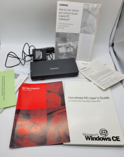Compaq C140 Windows CE OVP komplett getestet Vintage Computer - Bild 2 von 8